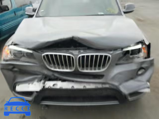 2012 BMW X3 XDRIVE3 5UXWX7C53CL736759 зображення 6