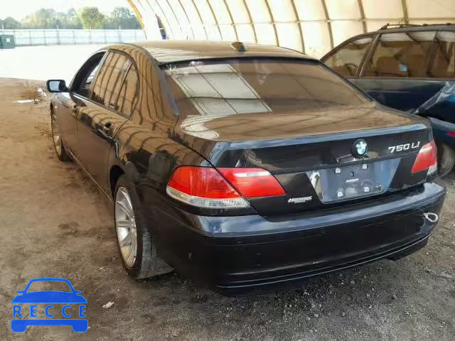 2006 BMW 750 LI WBAHN83596DT38831 зображення 2