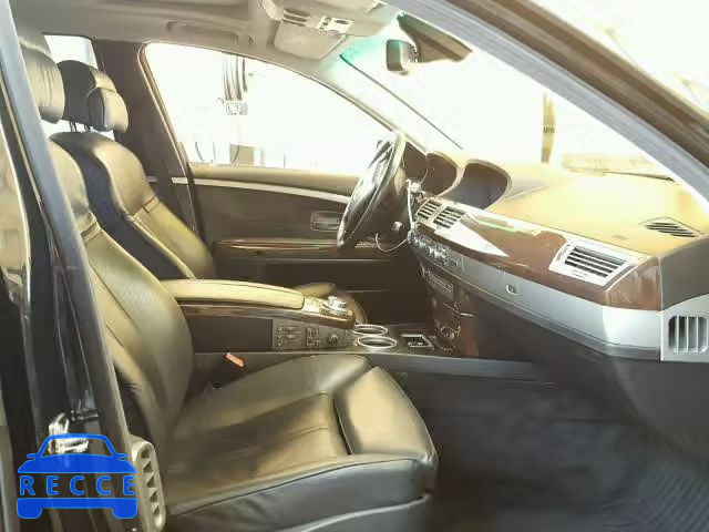 2006 BMW 750 LI WBAHN83596DT38831 image 4