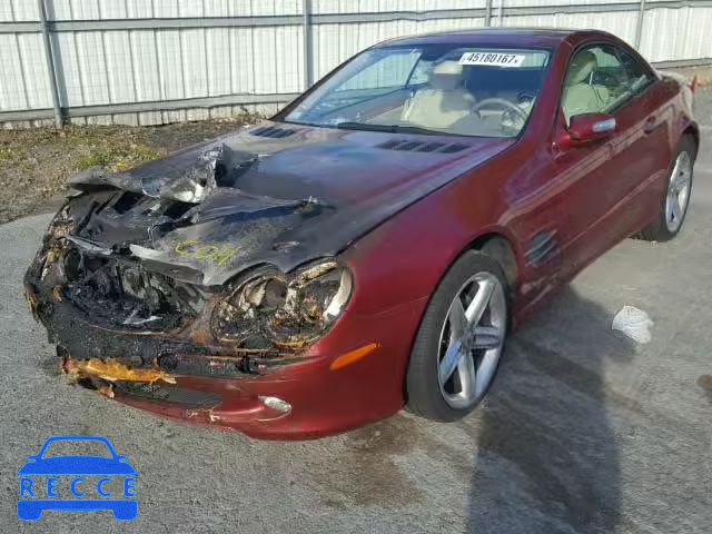 2005 MERCEDES-BENZ SL 500 WDBSK75F45F094184 image 1
