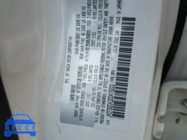 2013 MAZDA CX-9 GRAND JM3TB2DA3D0419222 image 9