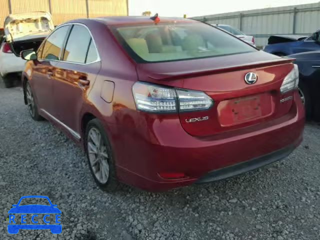 2010 LEXUS HS 250H JTHBB1BA9A2013865 Bild 2
