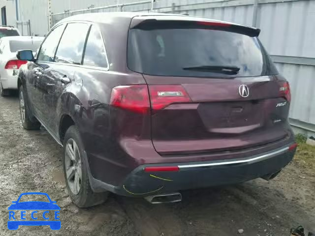 2013 ACURA MDX ADVANC 2HNYD2H64DH002115 Bild 2