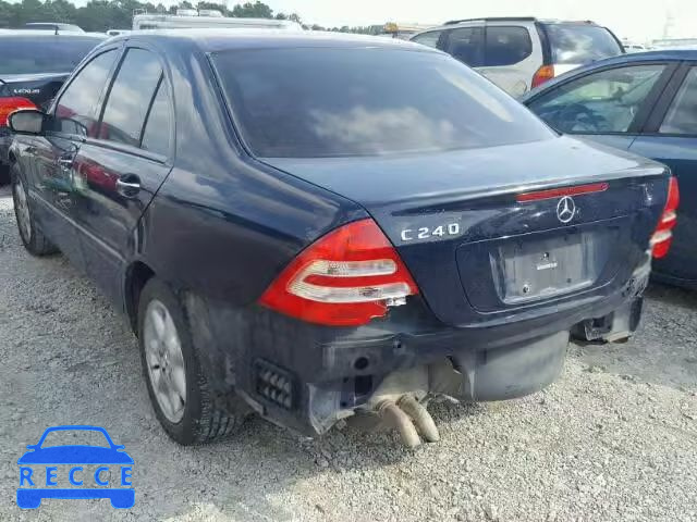 2004 MERCEDES-BENZ C 240 WDBRF61J94F487703 зображення 2