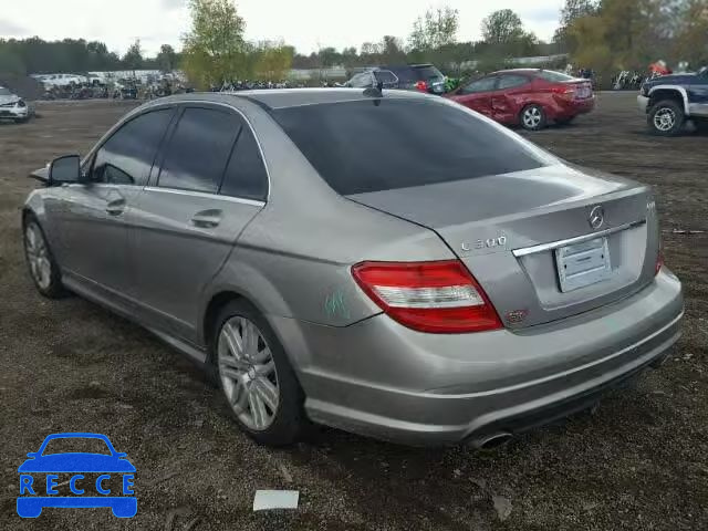 2009 MERCEDES-BENZ C 300 4MAT WDDGF81X39F216495 image 2