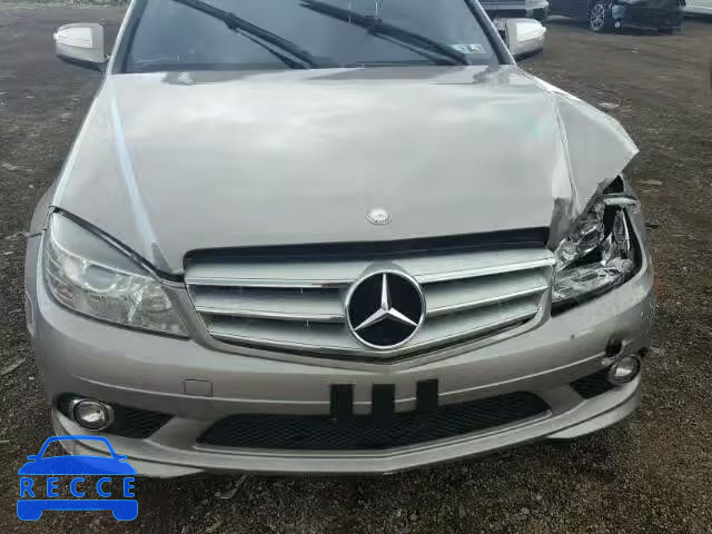2009 MERCEDES-BENZ C 300 4MAT WDDGF81X39F216495 image 8