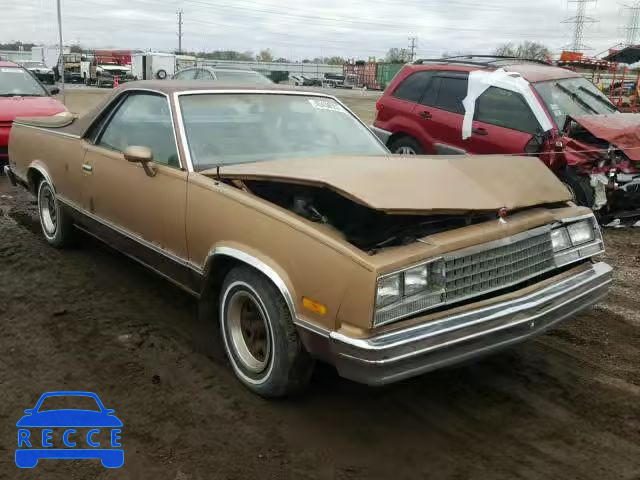 1985 CHEVROLET EL CAMINO 3GCCW80H3FS920965 зображення 0