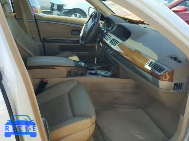 2006 BMW 750 LI WBAHN83526DT64526 зображення 4