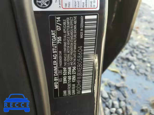2014 MERCEDES-BENZ E 350 4MAT WDDHF8JBXEB058604 Bild 9