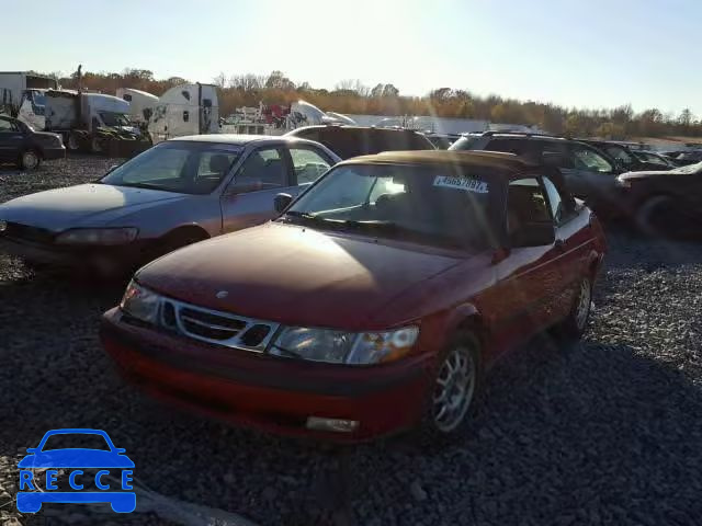 2000 SAAB 9-3 YS3DD75H4Y7003539 image 1