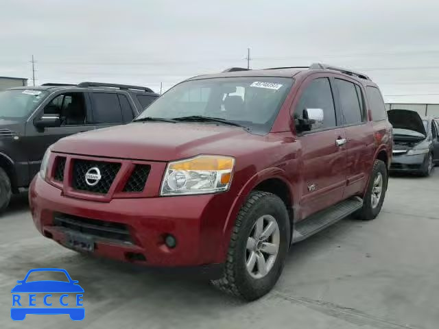 2008 NISSAN ARMADA SE 5N1BA08D38N622924 image 1