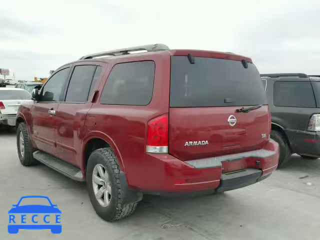 2008 NISSAN ARMADA SE 5N1BA08D38N622924 image 2
