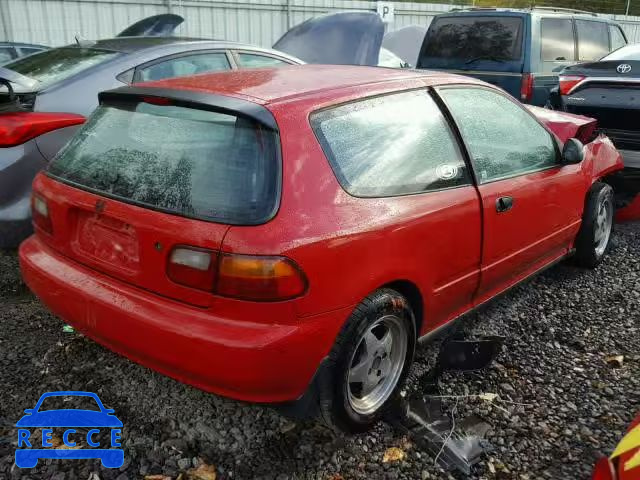 1992 HONDA CIVIC VX 2HGEH2362NH514107 зображення 3