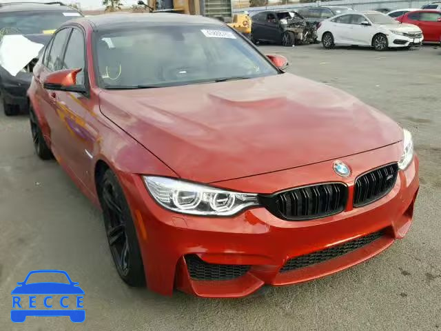2015 BMW M3 WBS3C9C52FP804597 зображення 0