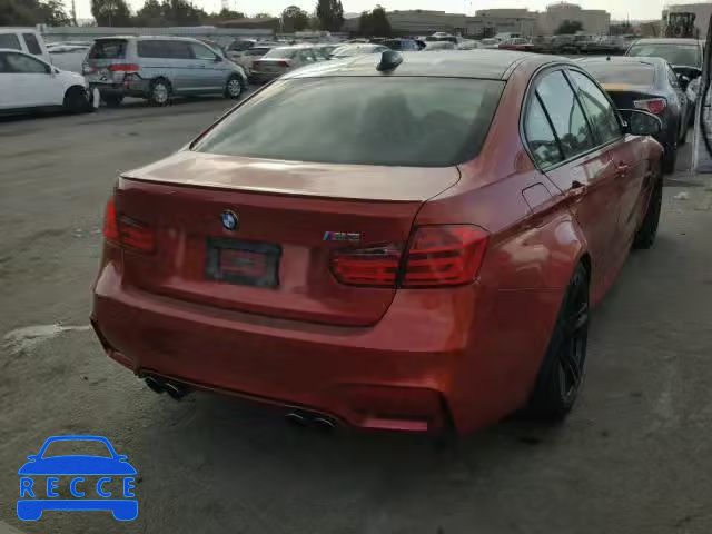 2015 BMW M3 WBS3C9C52FP804597 зображення 3