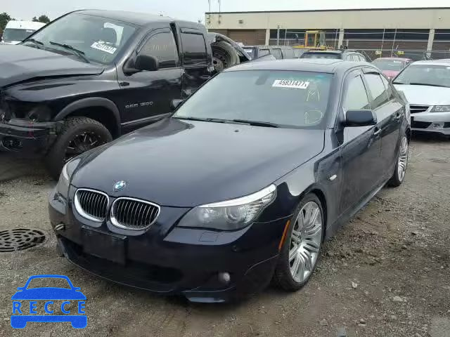 2009 BMW 550 I WBANW53519CT56085 image 1