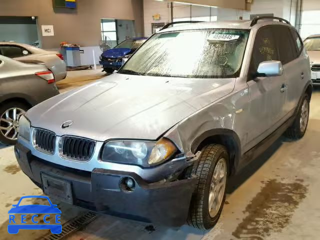 2004 BMW X3 2.5I WBXPA73444WC39692 зображення 1