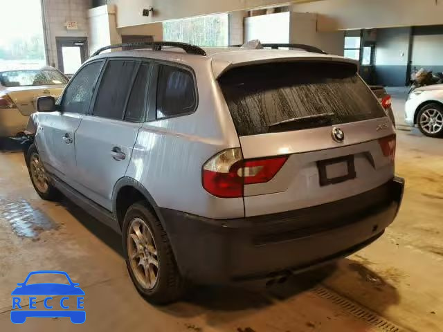 2004 BMW X3 2.5I WBXPA73444WC39692 Bild 2