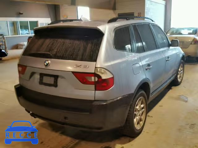 2004 BMW X3 2.5I WBXPA73444WC39692 Bild 3