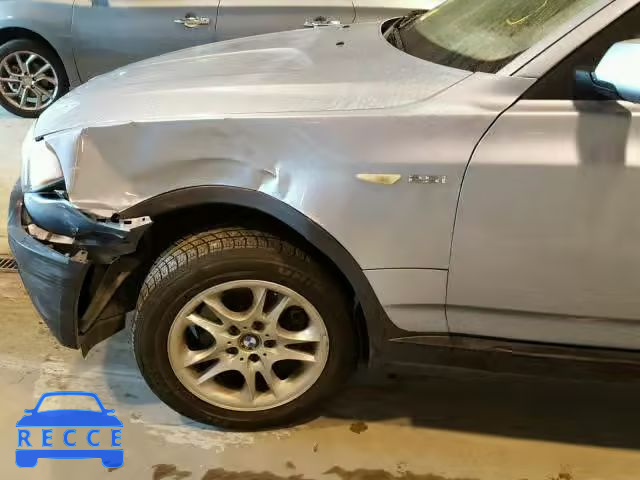 2004 BMW X3 2.5I WBXPA73444WC39692 зображення 8