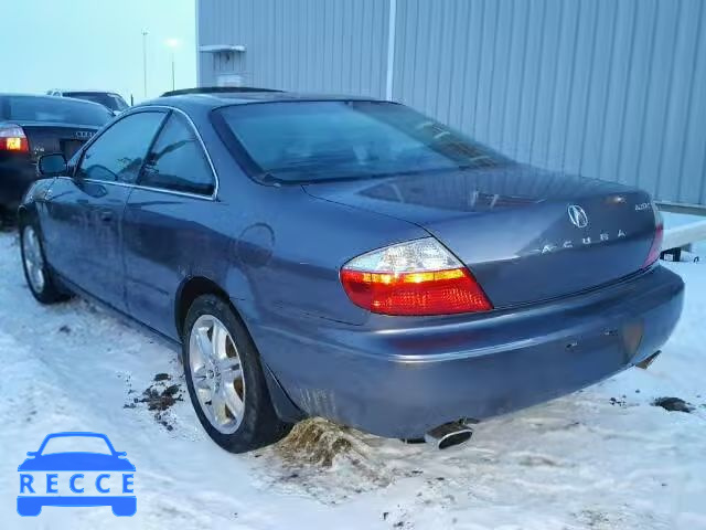 2003 ACURA 3.2CL TYPE 19UYA42743A800298 image 2