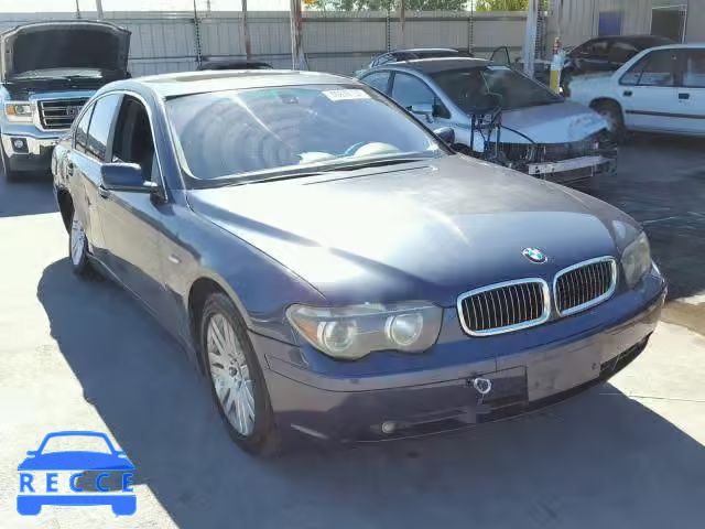 2002 BMW 745 I WBAGL63402DP52328 зображення 0