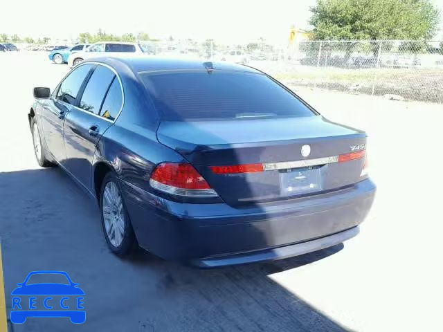 2002 BMW 745 I WBAGL63402DP52328 image 2