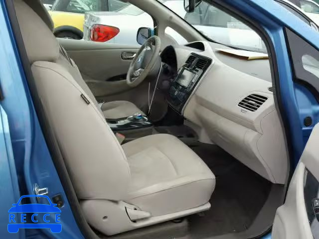 2011 NISSAN LEAF SV JN1AZ0CP9BT000800 image 4