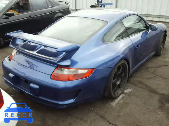 2007 PORSCHE 911 GT3 WP0AC29967S792971 зображення 3