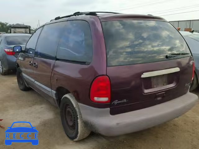 1999 PLYMOUTH VOYAGER SE 2P4GP45G5XR436927 зображення 2