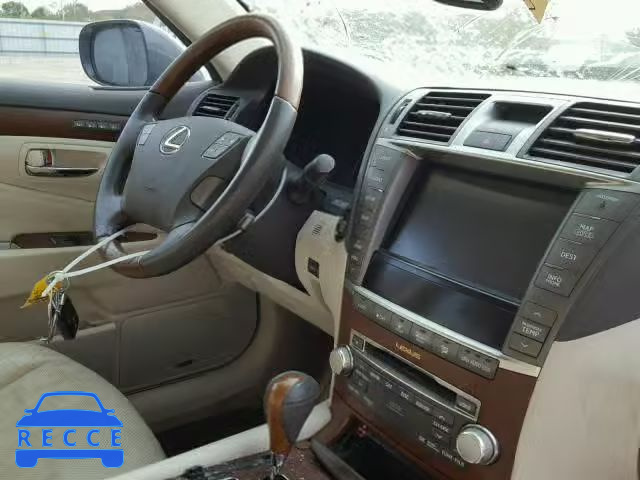 2010 LEXUS LS 460L JTHDL5EF5A5001747 зображення 8