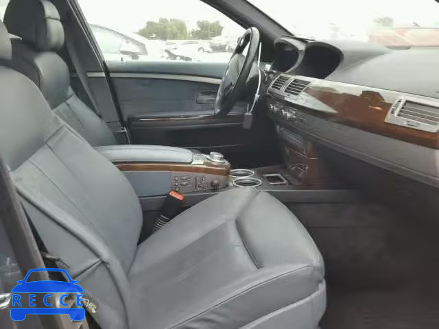 2006 BMW 750 I WBAHL83526DT02906 зображення 4