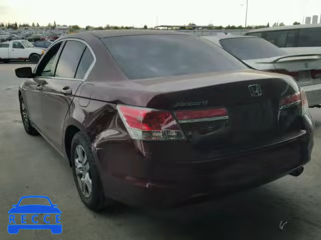 2012 HONDA ACCORD LXP 1HGCP2F46CA168465 image 2