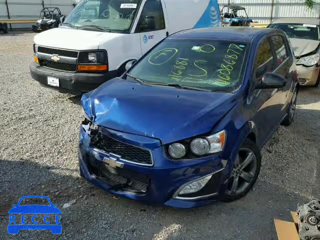 2014 CHEVROLET SONIC RS 1G1JG6SB8E4116881 image 1