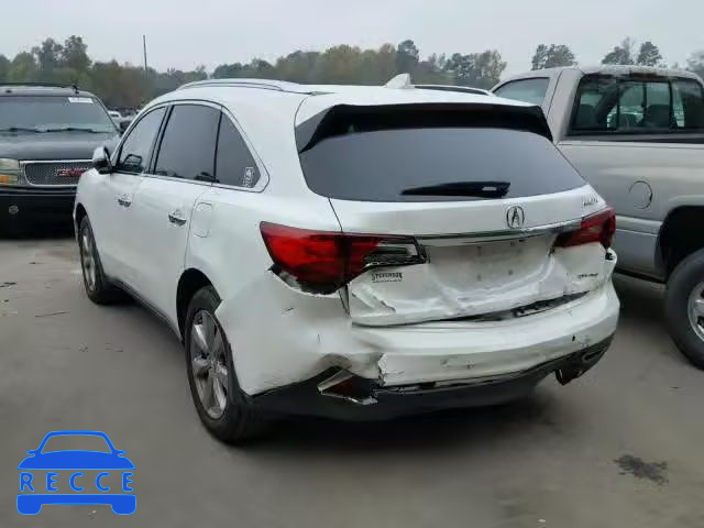 2015 ACURA MDX ADVANC 5FRYD4H89FB004792 image 2