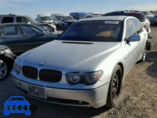 2003 BMW 745 LI WBAGN63463DR16676 зображення 1