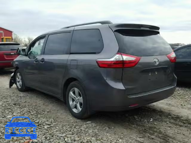 2017 TOYOTA SIENNA BAS 5TDZZ3DC2HS774200 image 2