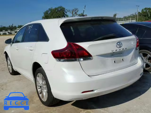 2013 TOYOTA VENZA LE 4T3ZA3BB7DU069290 image 2