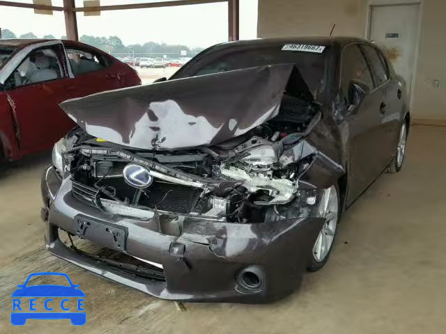 2012 LEXUS CT 200 JTHKD5BH8C2101582 зображення 1