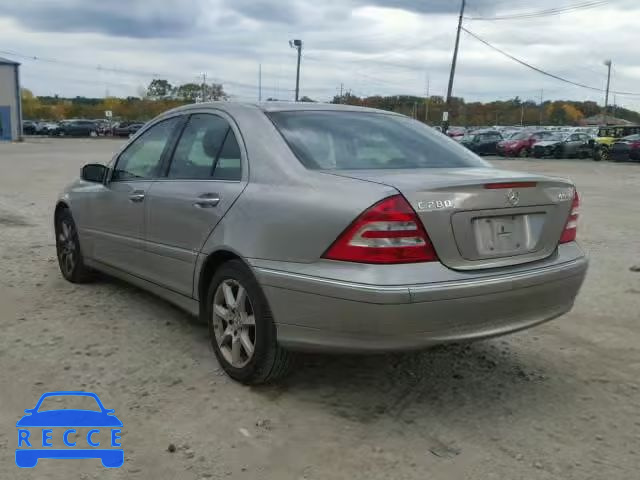 2007 MERCEDES-BENZ C 280 4MAT WDBRF92H87F902561 зображення 2