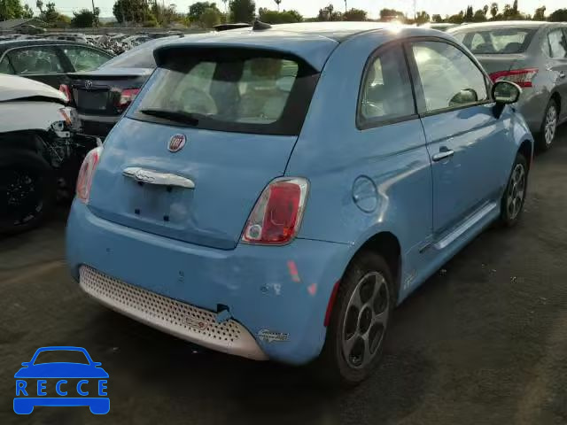 2016 FIAT 500 ELECTR 3C3CFFGE3GT221867 image 3