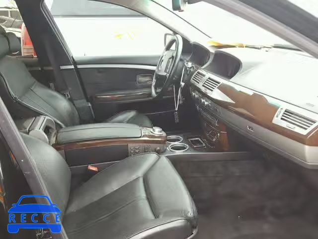 2006 BMW 750 LI WBAHN83526DT60136 image 4