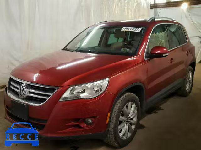 2011 VOLKSWAGEN TIGUAN S WVGBV7AX0BW000610 image 1