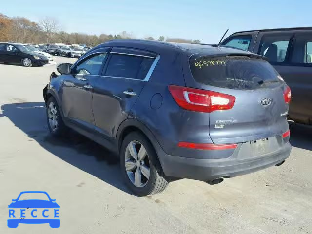 2012 KIA SPORTAGE S KNDPCCA63C7262617 image 2