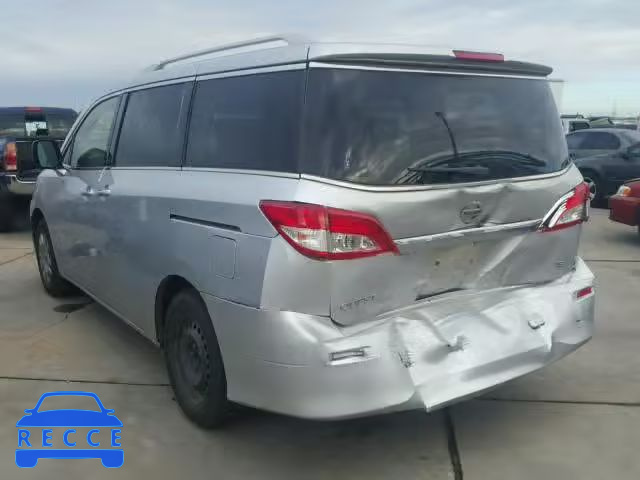 2012 NISSAN QUEST S JN8AE2KP4C9042767 зображення 2