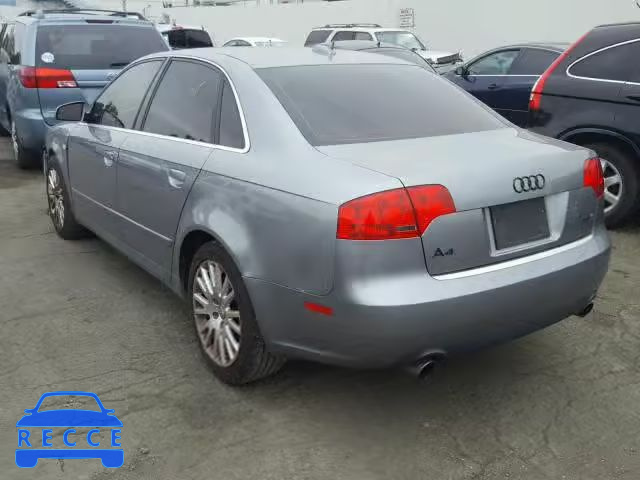 2006 AUDI A4 2 WAUAF78E06A223313 зображення 2