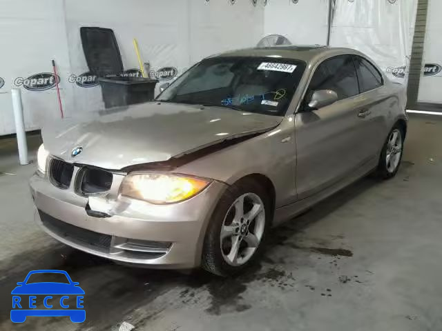 2008 BMW 128 WBAUP73548VF09357 зображення 1