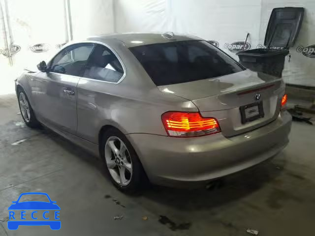 2008 BMW 128 WBAUP73548VF09357 зображення 2