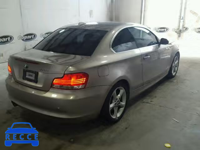 2008 BMW 128 WBAUP73548VF09357 image 3