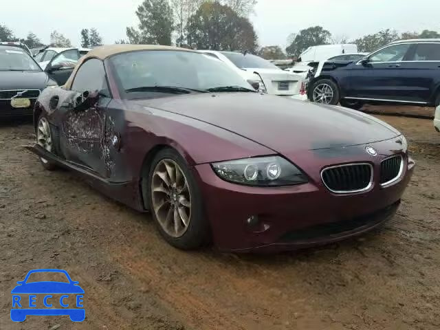 2003 BMW Z4 2.5 4USBT33423LR62331 image 0